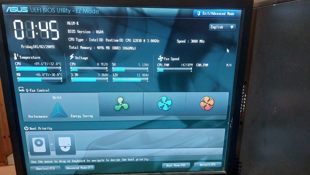 ASUS INTEL PENTIUM G 4GB RAM Computer PCs