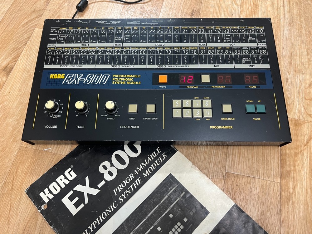 Korg EX-800 MIDI Synth Poly800