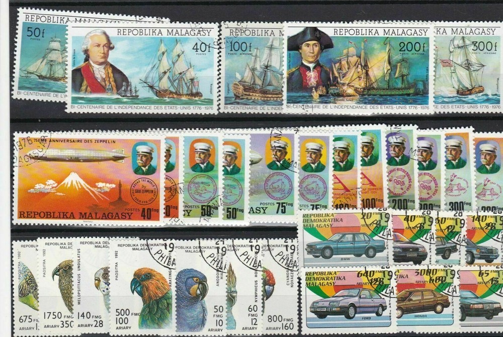 malagasy stamps ref r9647