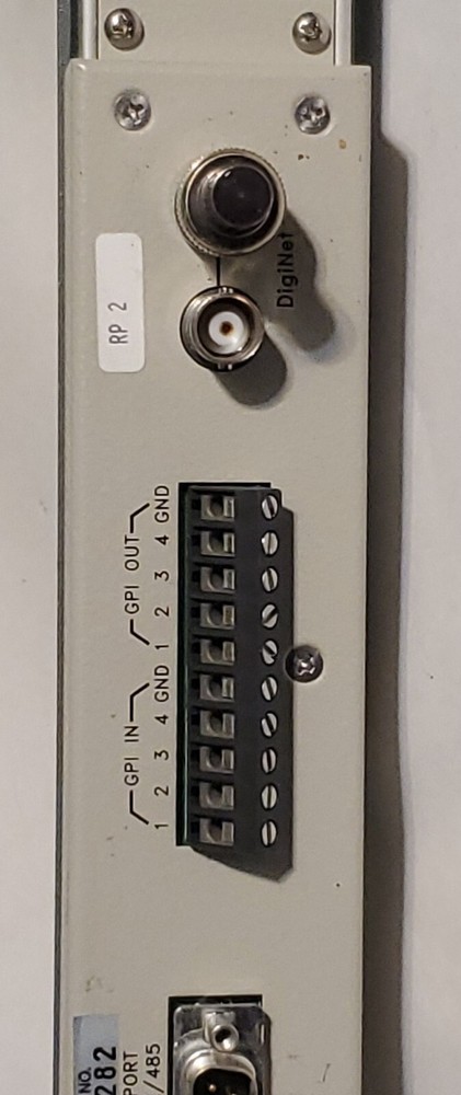 Leitch DFS 3005 CONTROL controller PANEL DISPLAY for multiformat synchronizer AV