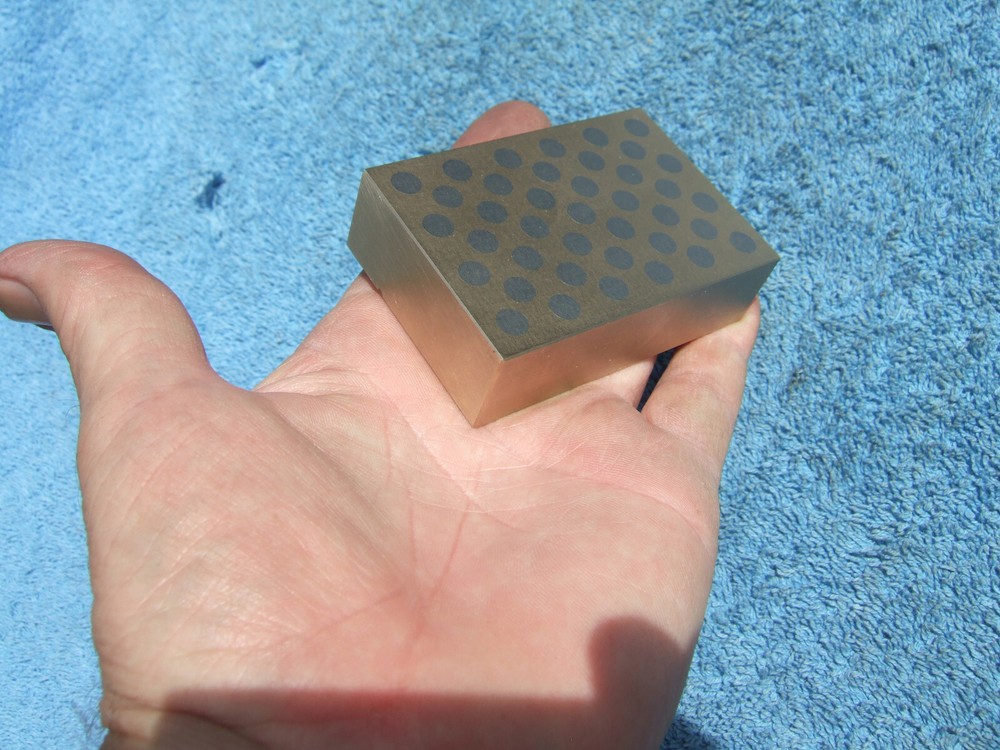 MAGNETIC TRANSFER BLOCKS US MADE FRESH GROUND w/HERMANN SCHMIDT MSB TOOLMAKER