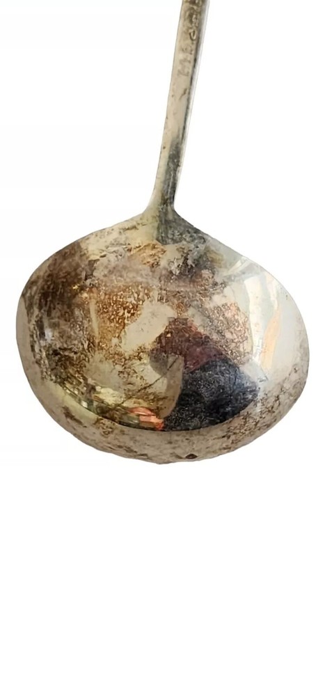 12 1/4" *SHERIDAN SILVER* SILVER PLATE PUNCH/SERVING LADLE