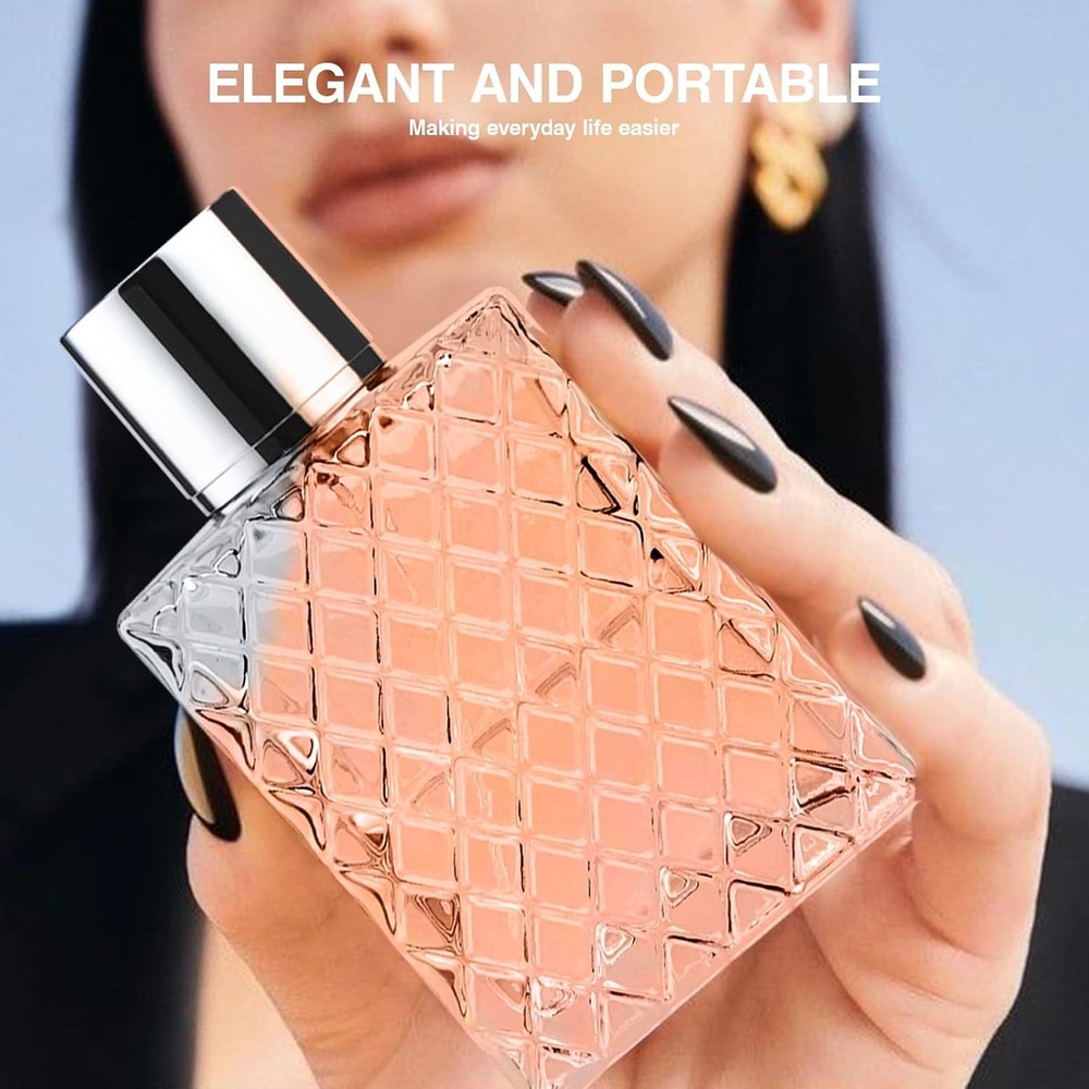100ml/3.4oz Refillable Glass Perfume Bottles Atomizer Spray Pump Empty Cologne