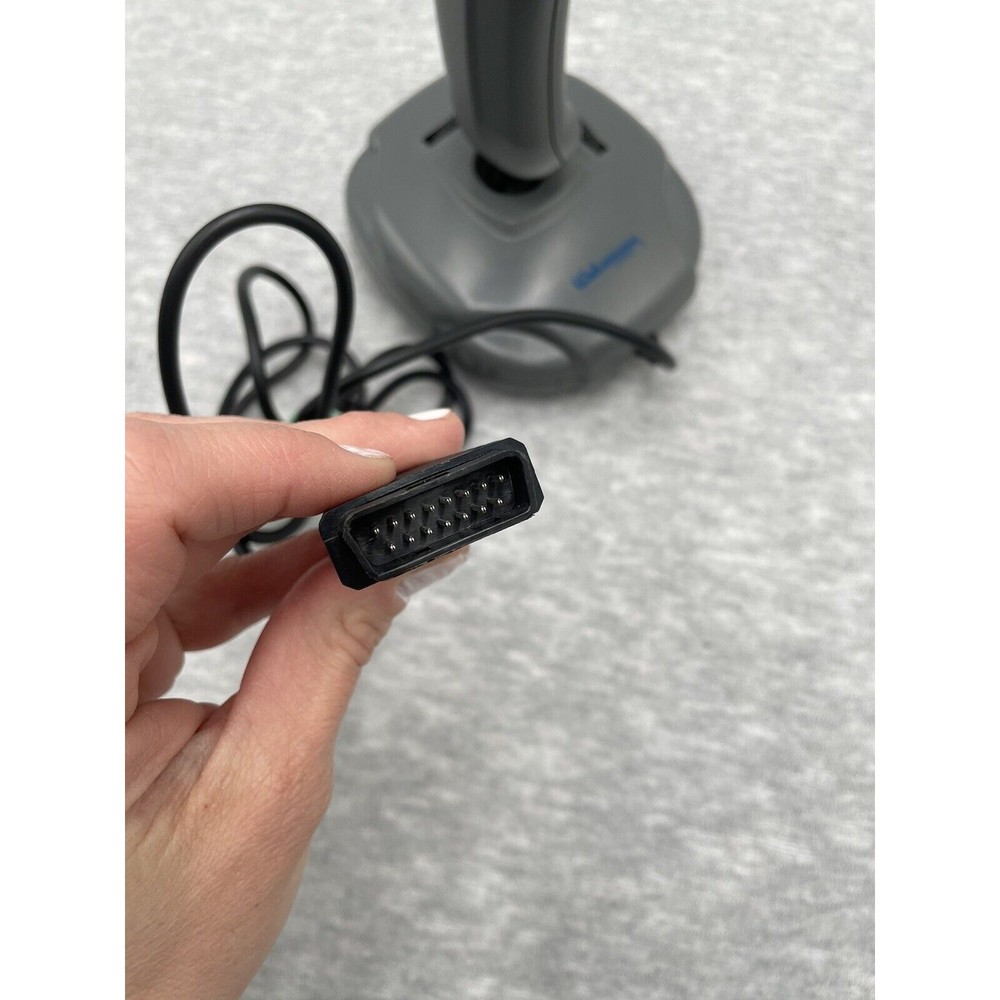 Wired Joystick Gray Red 2 Button 7J0029953 Suction Base