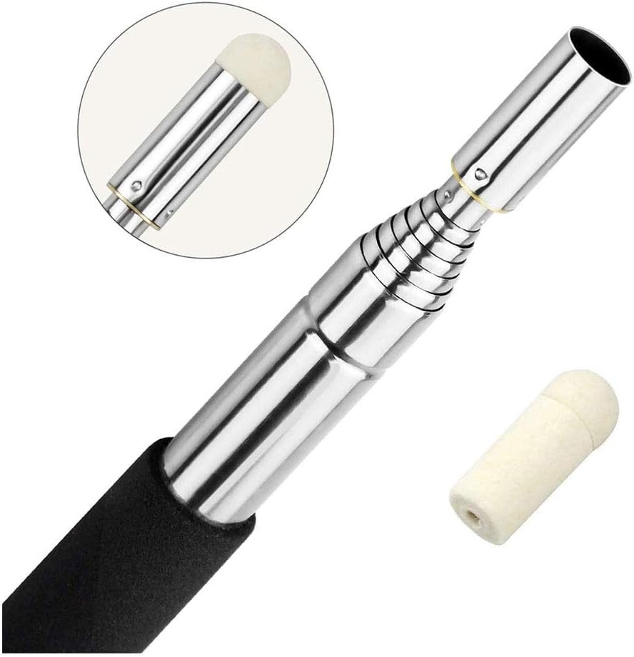 Telescopic Teacher Pointer Stick with Hand Lanyard, Teaching Pointer for Classro