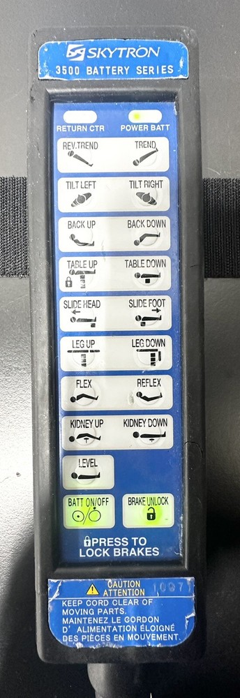 SKYTRON 3501B EZ SLIDE SURGERY TABLE
