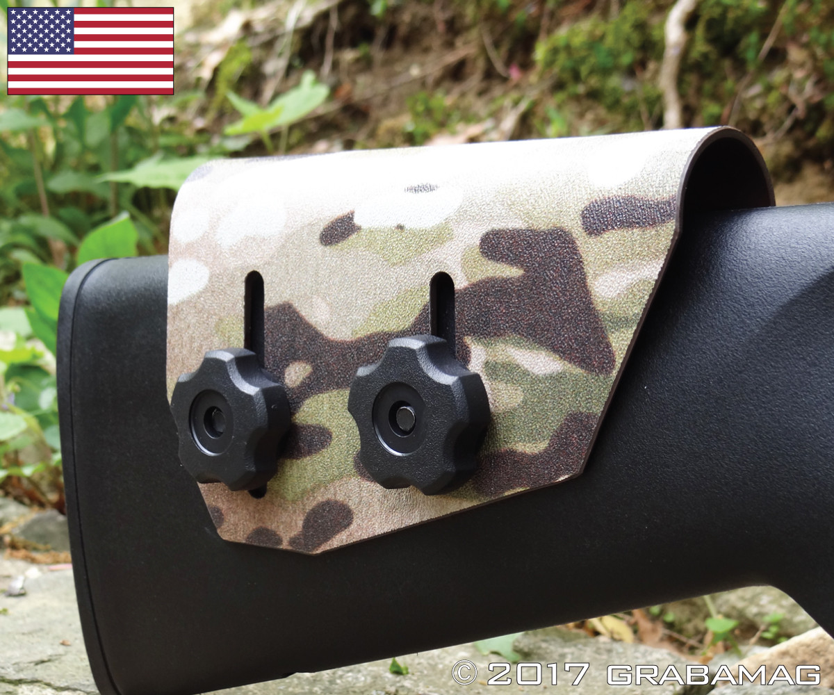 🎅 🎄 Cheek Riser PREMIUM Razor Rest Adjustable Kydex Rifle Stock Rest Pad USA!