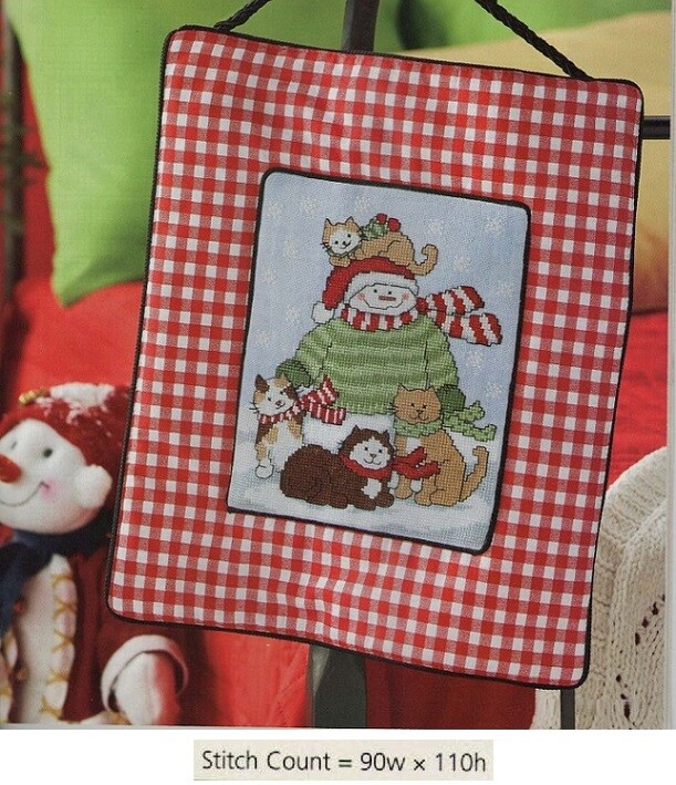 SNOW PALS -  CROSS STITCH PATTERN ONLY  GU - EEY