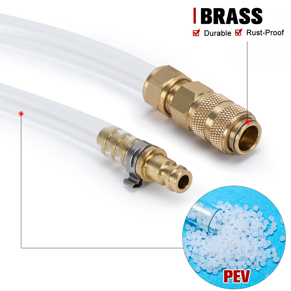 Bleed Kit Filler Kit For Seastar Hydraulic Steering Systems Bridge Tube, Hose