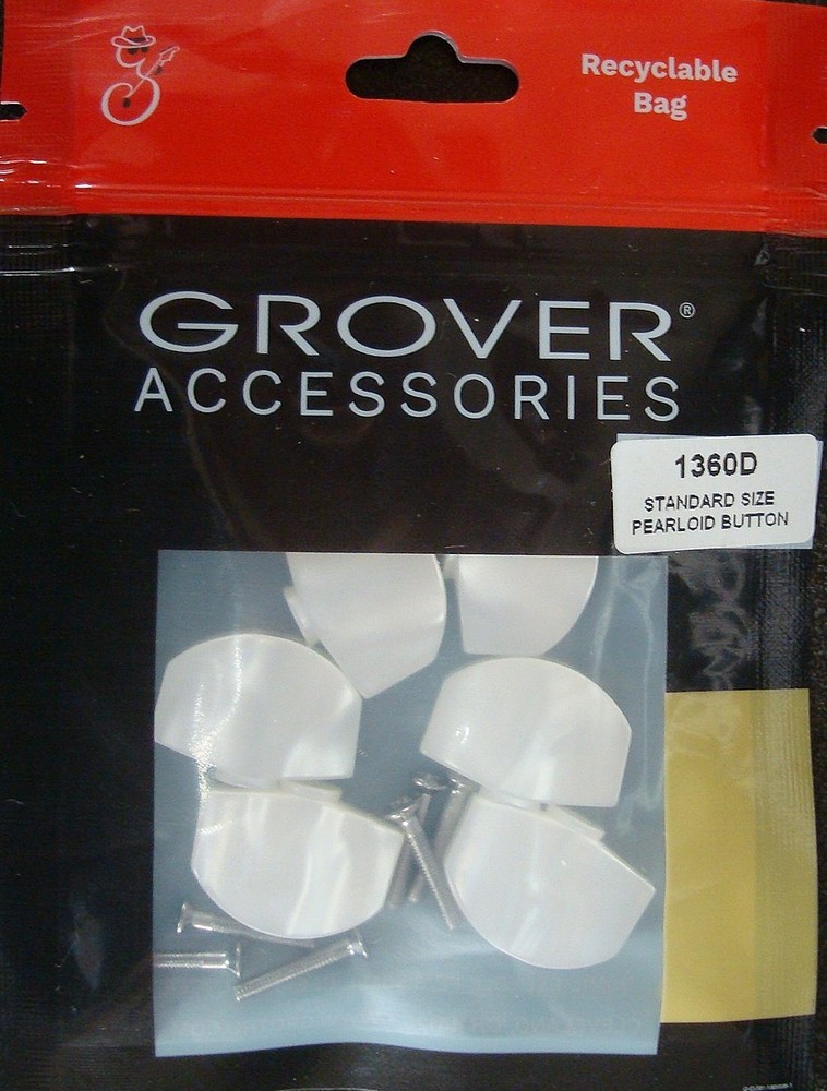 Grover 1360D Standard Size Pearloid Button Set