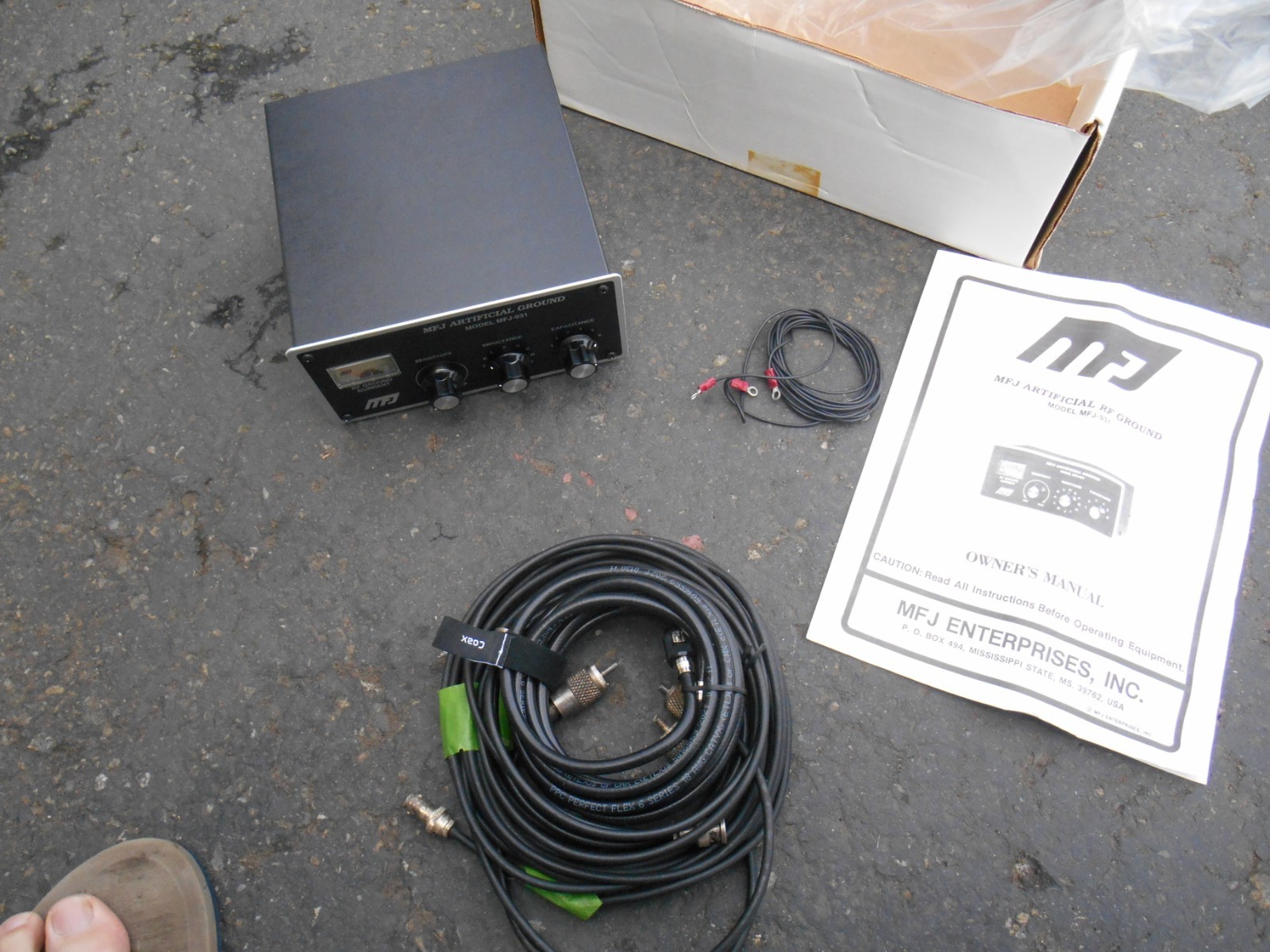 MFJ-931 NOS Artificial Ground  new in box   MINTY