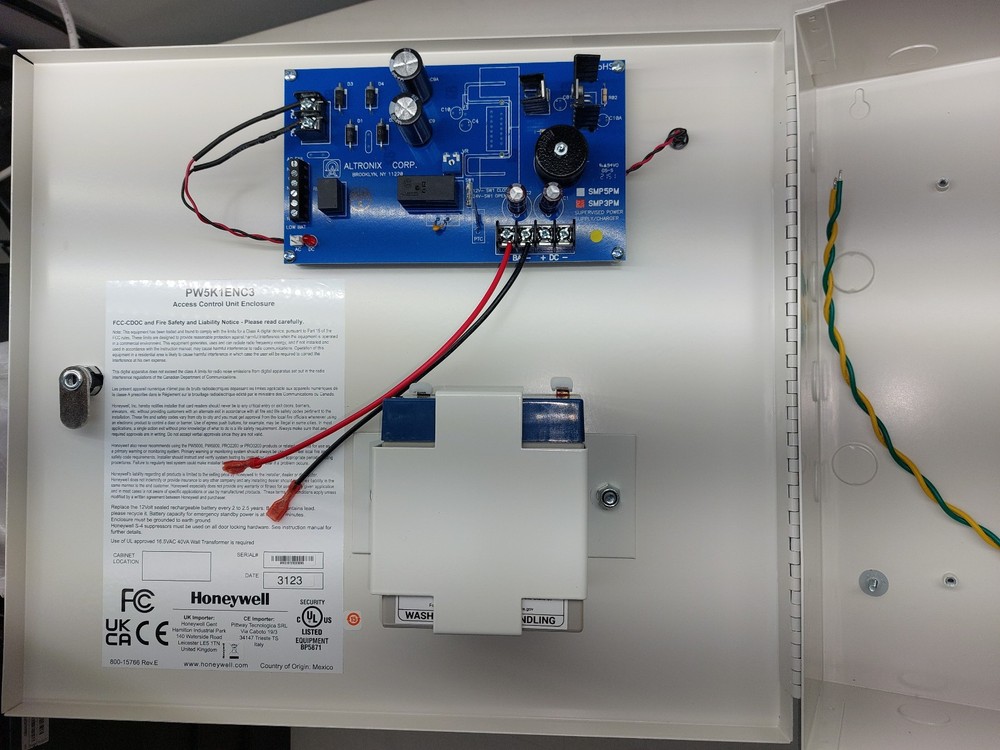 Honeywell PW5K1ENC3 Access Control Unit Enclosure