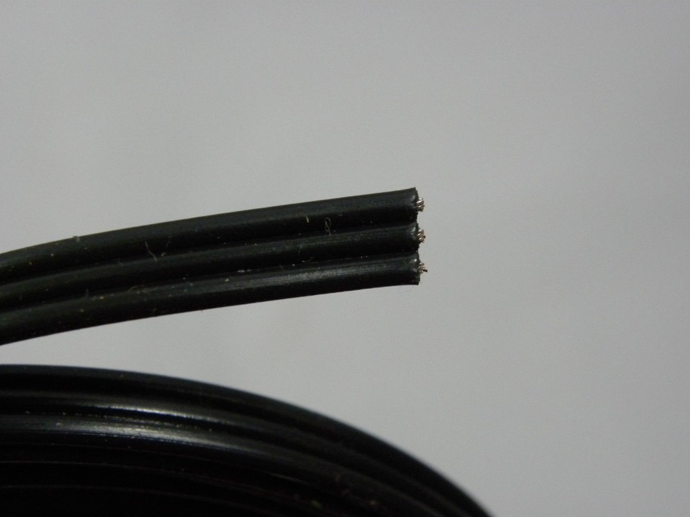 Flat Cable Super-Flex 22 Gauge Stranded 3-Wire for Lionel Post & Prewar Trains