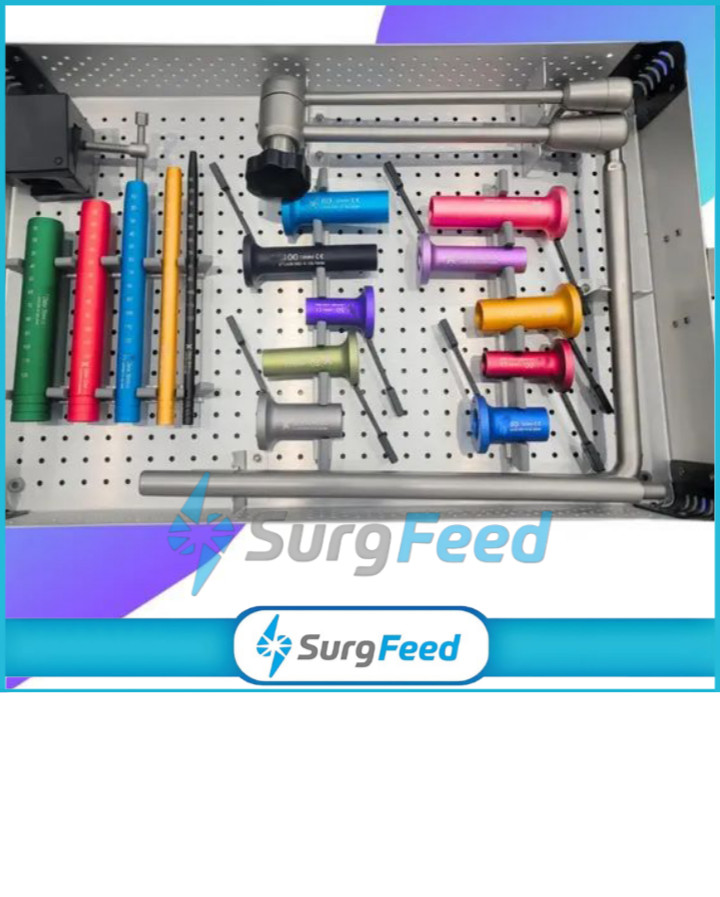 Premium Mis Tubular Retractor Spine Instruments With Sterilization Case