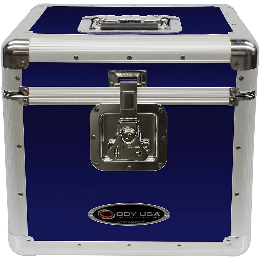 Odyssey KLP2BLU Stackable Record Utility Case for 12" Vinyl Records and LPs