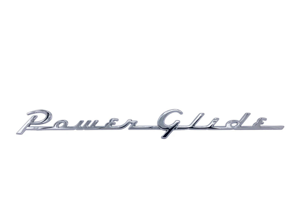 1954 "Powerglide" trunk script - C-101 Danchuk