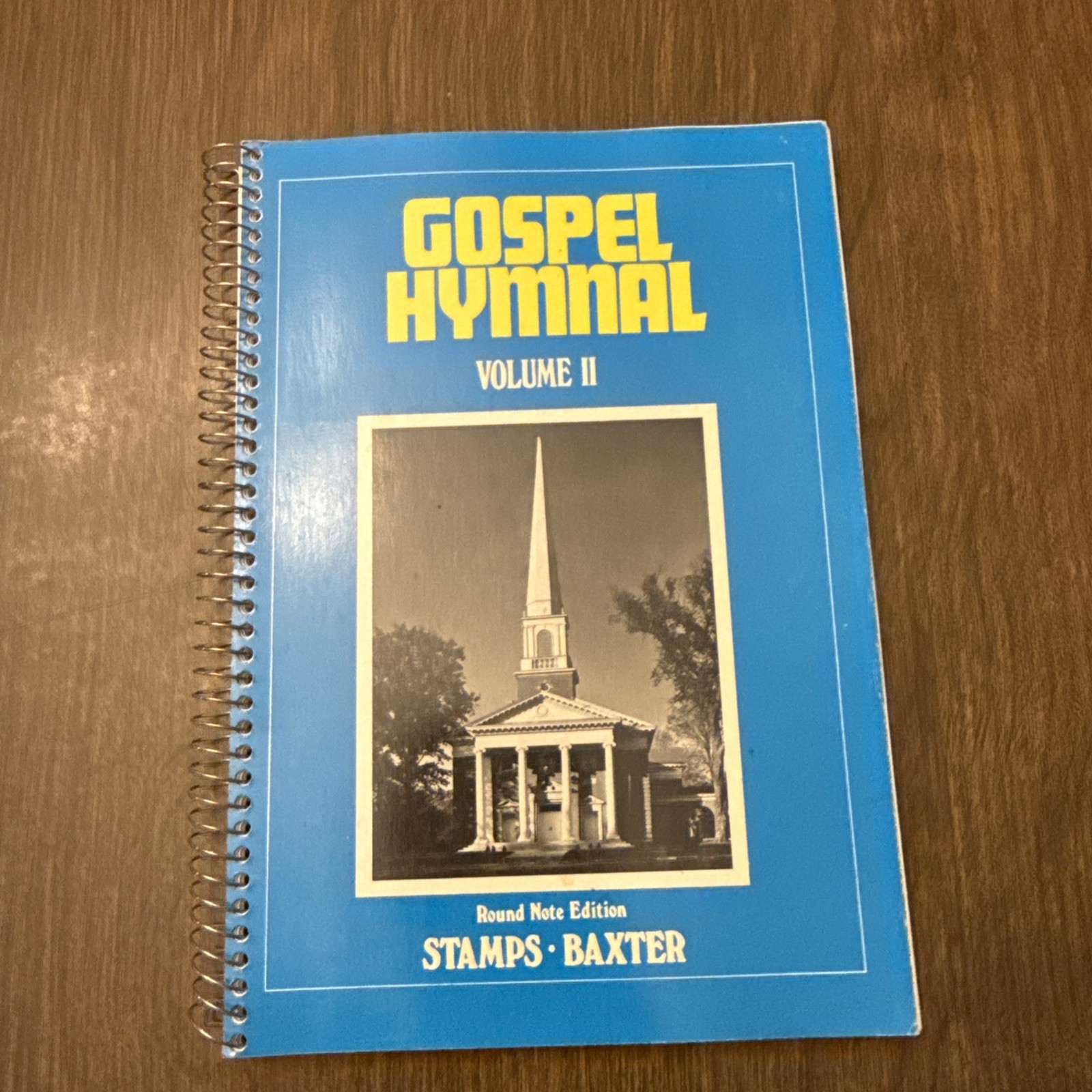 Gospel Hymnal Volume 2 Spiralbound Stamps Baxter Vintage 1979 Songbook