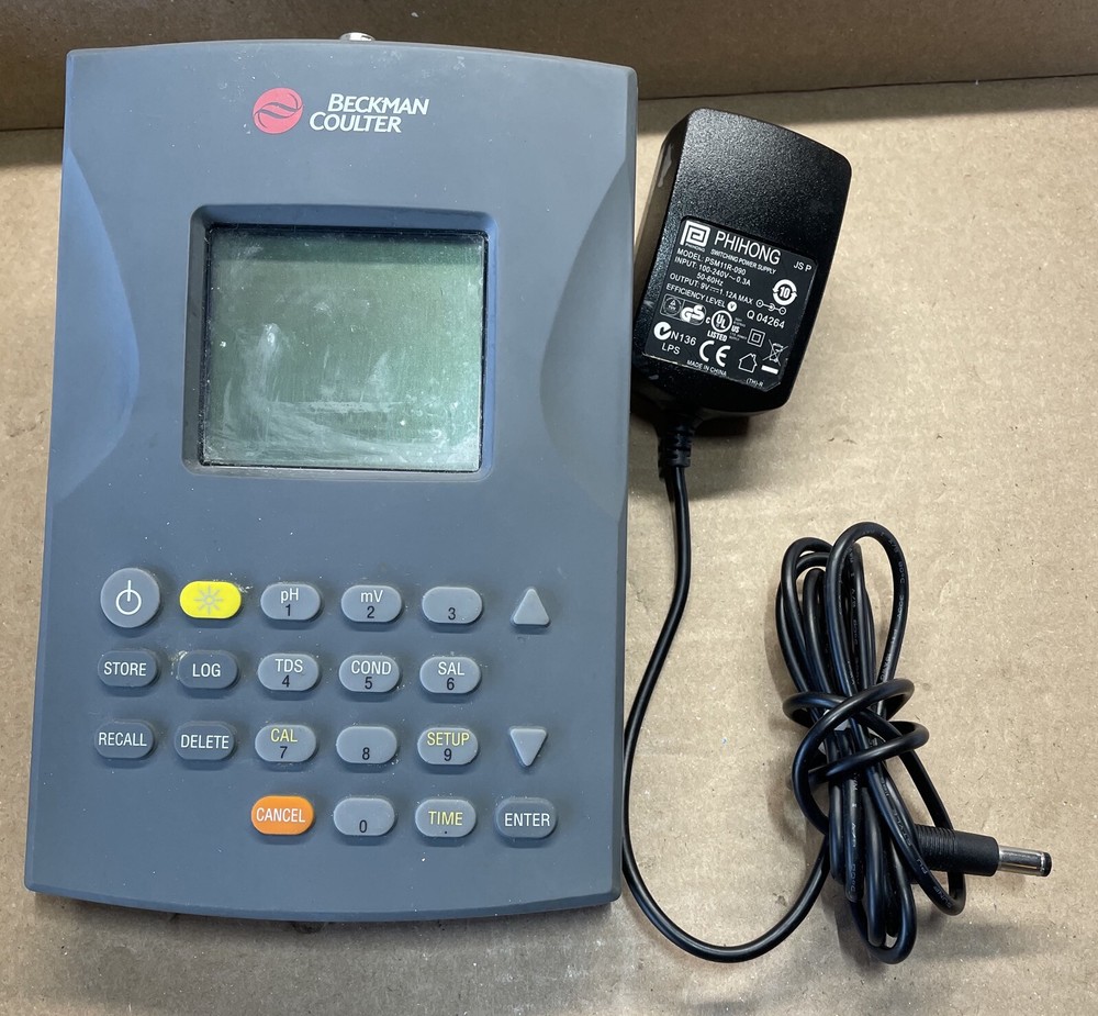 Beckman pHi 560 pH, Conductivity, TDS Meter, Bluetooth, USB