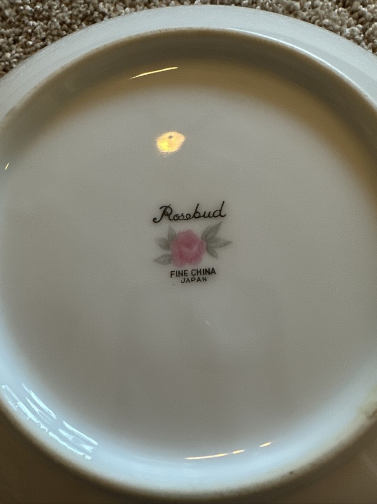 Rosebud Fine China Serving Bowl - 9 Inches