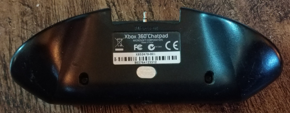 Xbox 360 Chatpad untested but guaranteed