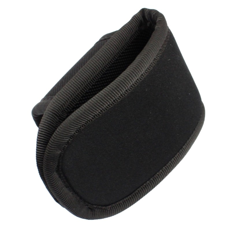 Open Top D Cell Compact Light Holder Camping PU Leather Flashlight Pouch Holster