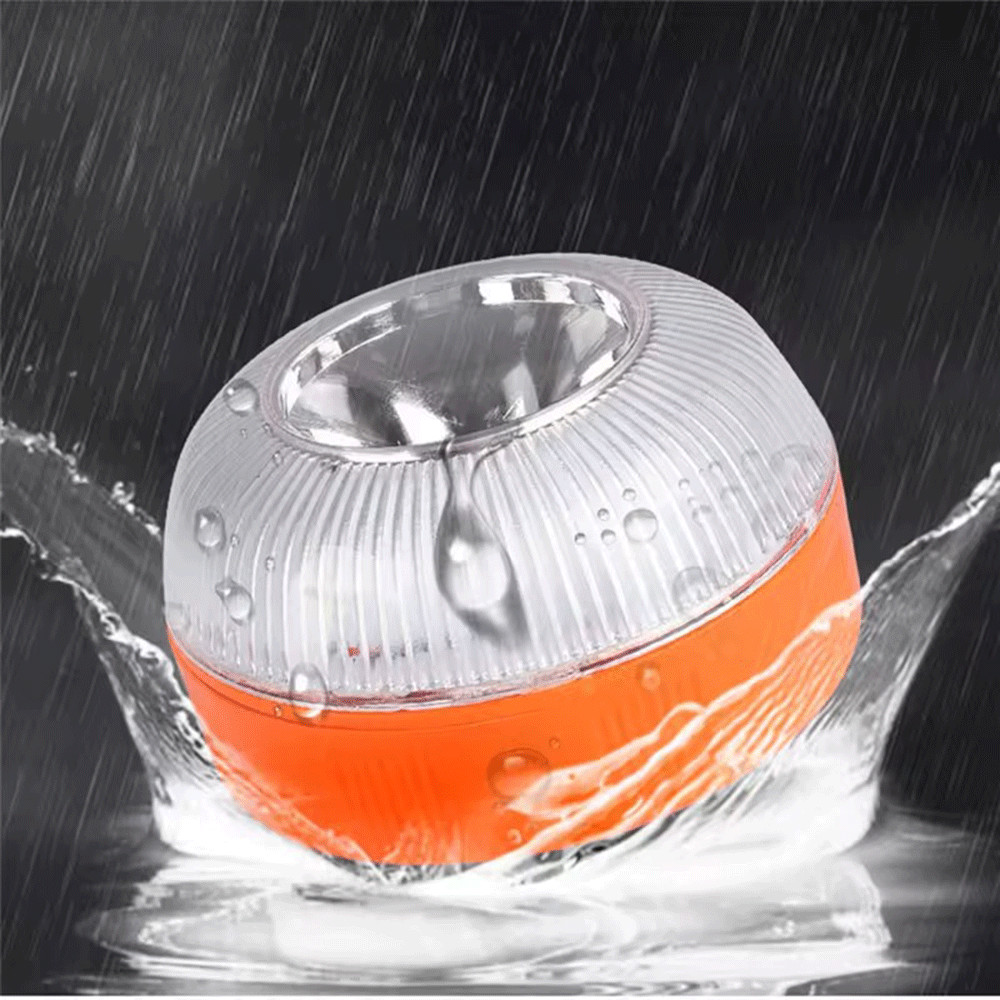 For All Vehicles V16 LED Emergency Light 2 Modes Yellow Strobe White Work Light