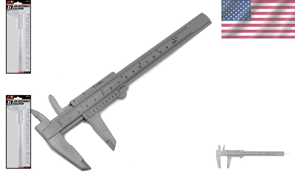 W80150 6-Inch Plastic Caliper - Versatile Measuring Tool with High Accuracy