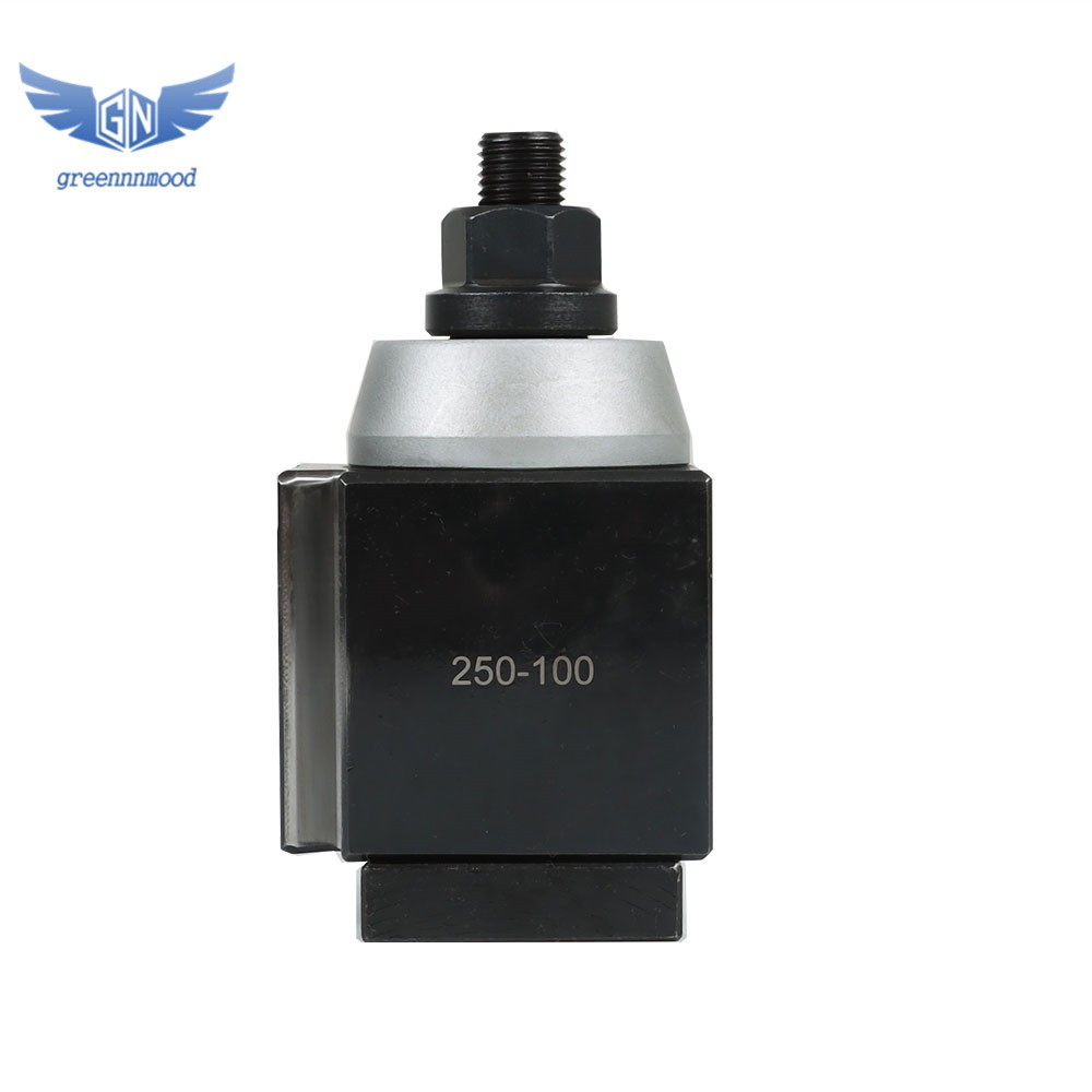 AXA 250-100 Set Piston Type Quick Change Tool Post Holder For CNC Swing Dia 12"