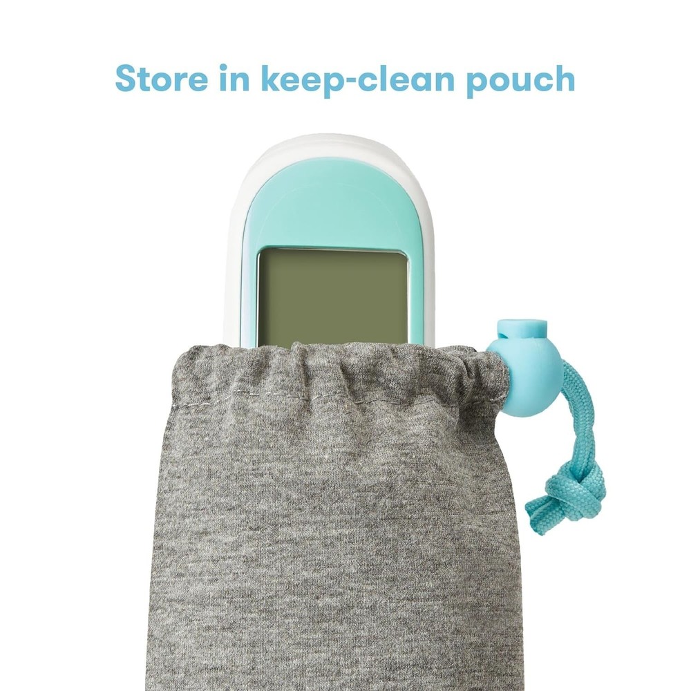 Fast-Reading Touchless Thermometer for Infants & Adults - Includes Storage Pouch