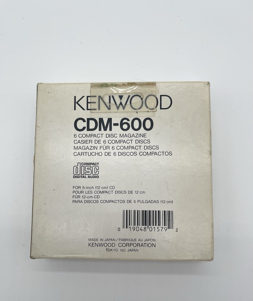 Kenwood CDM-600 CD Changer 6 COMPACT DISC MAGAZINE