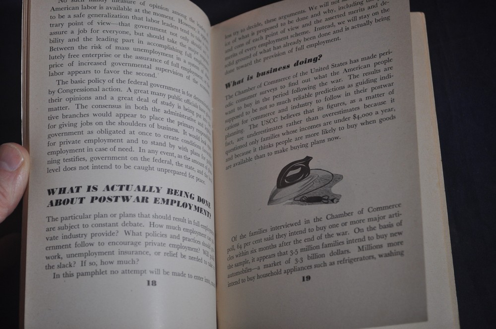 1944 *WW2* Will There Be Work For All
