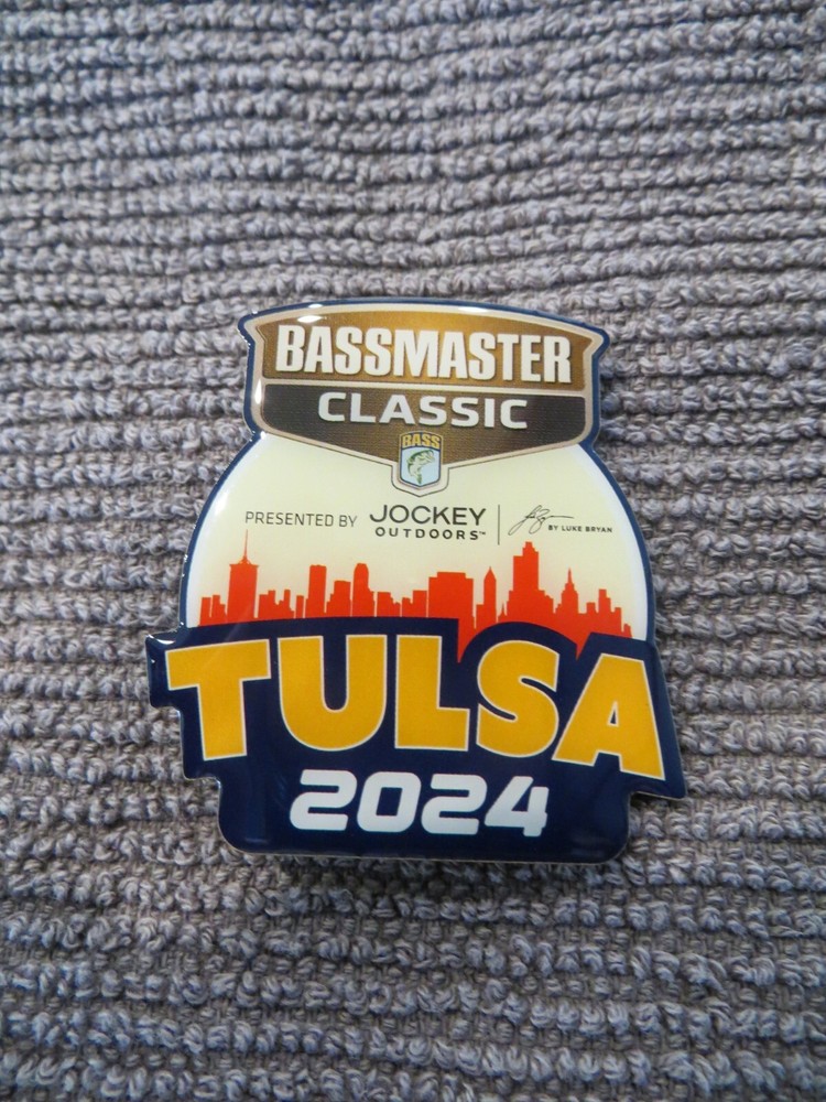 2024 Bassmaster Classic Pin - Tulsa, Oklahoma