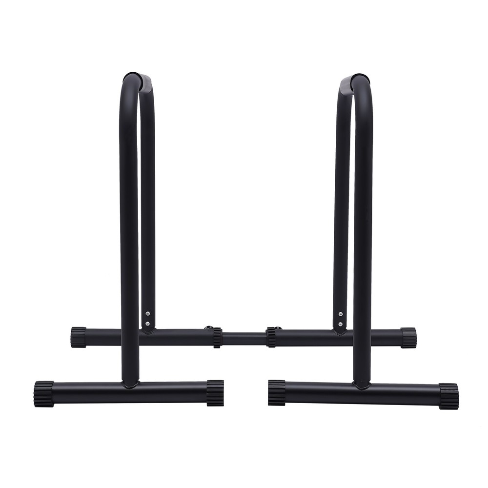 Portable Adjustable Dip Bar for Versatile Home Strength Training.