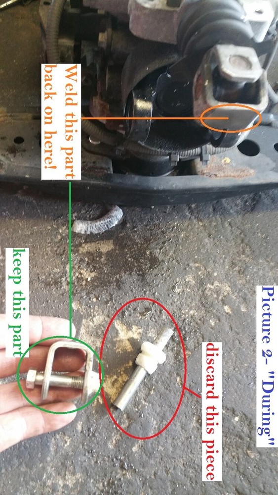 VQ35DE 6-spd transmission shifter relocation bracket