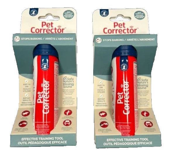 2 - Pack - Pet Corrector Dog Spray Trainer 50ml each - Stops Barking, Jumping