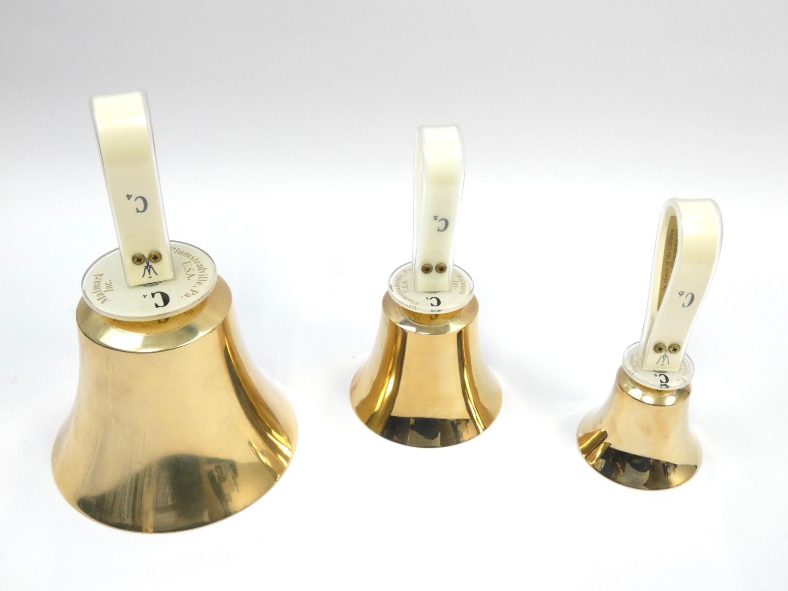 Malmark 3 Octave Handbell Set C4–C7 w Cases (Plus 10 Duplicate Bells)