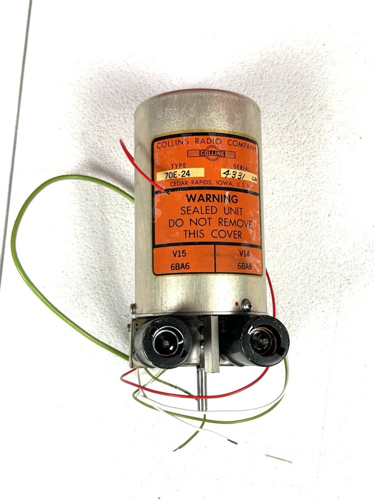 Collins 70E-24 PTO for Vintage Ham Radio Receiver Untested