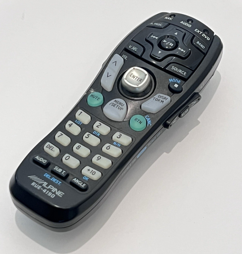 ALPINE RUE-4190 Remote Control Car Navigation DVD Audio remote control