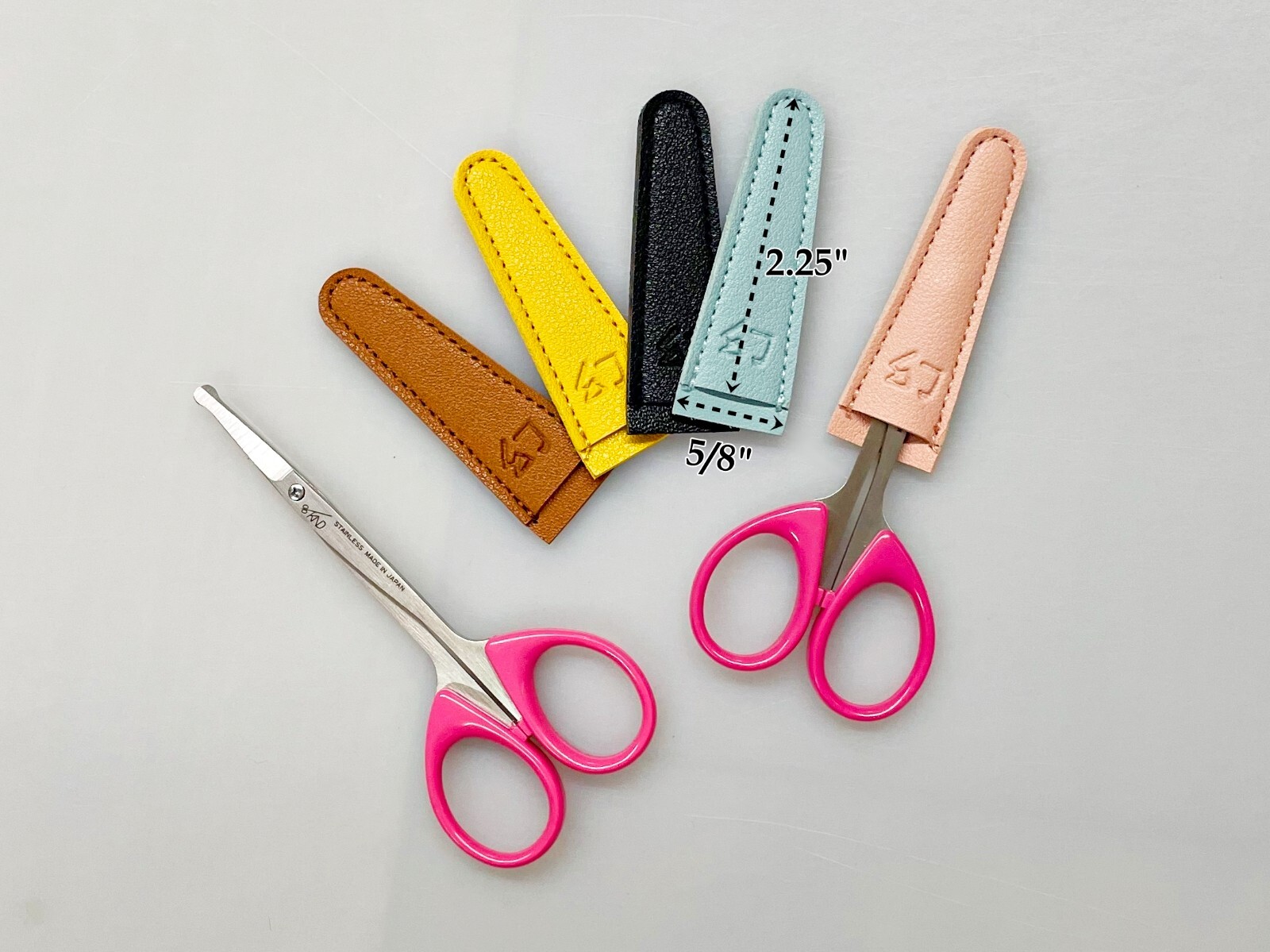 Coloful Scissor Sheath, Embroidery Scissor Safety Tip Cover, Small Scissor Case