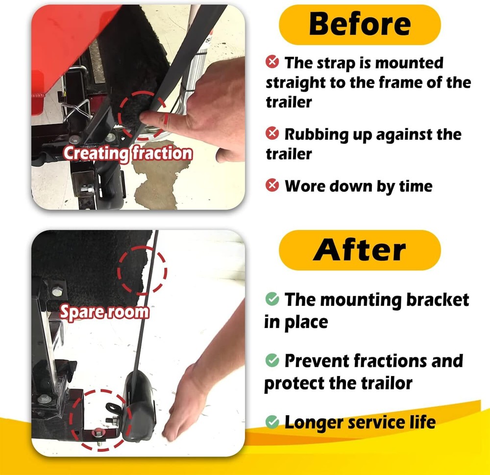 F14254 Universal Strap Mounting Bracket Kit, Use With BoatBuckle G2