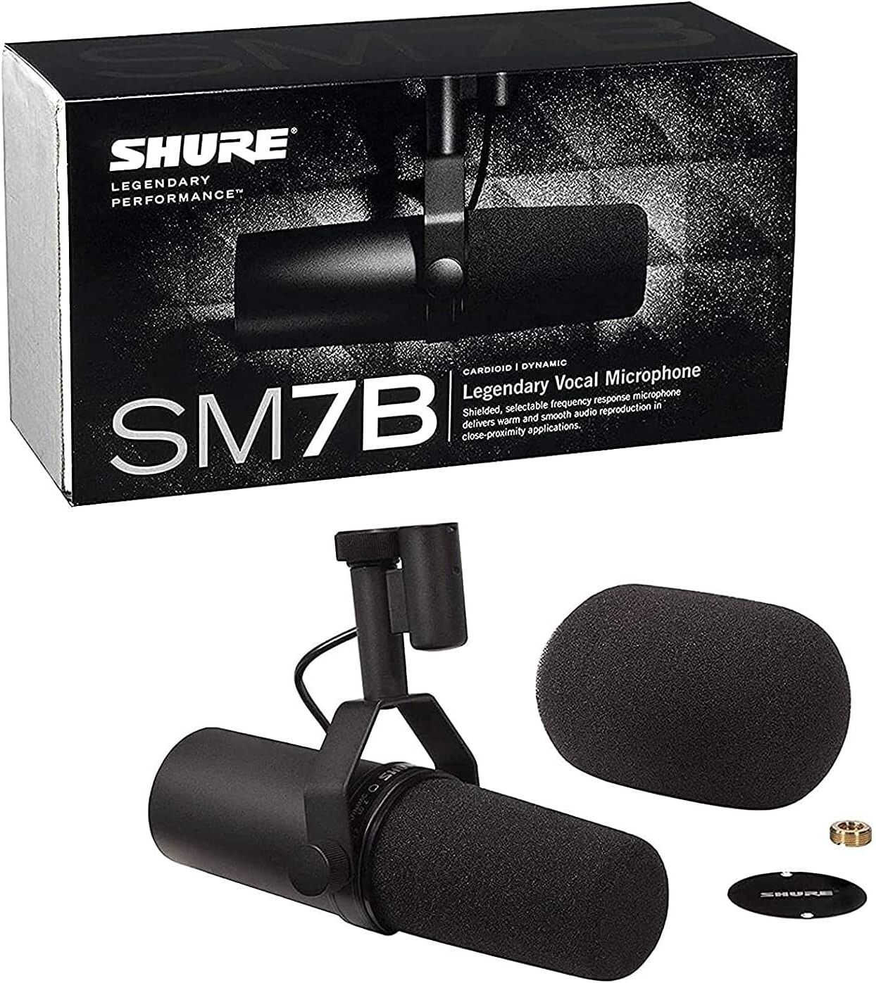 NEW SEALED IN BOX SM7B Cardioid Dynamic Vocal Microphone SAME OR NEXT DAY SHIP