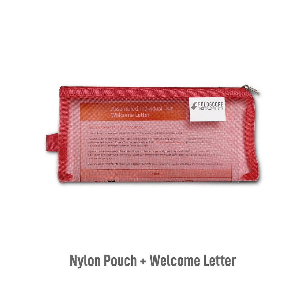 Foldscope Instruments, Inc. Microscope Assembled Individual Kit(FS-AIK-001)