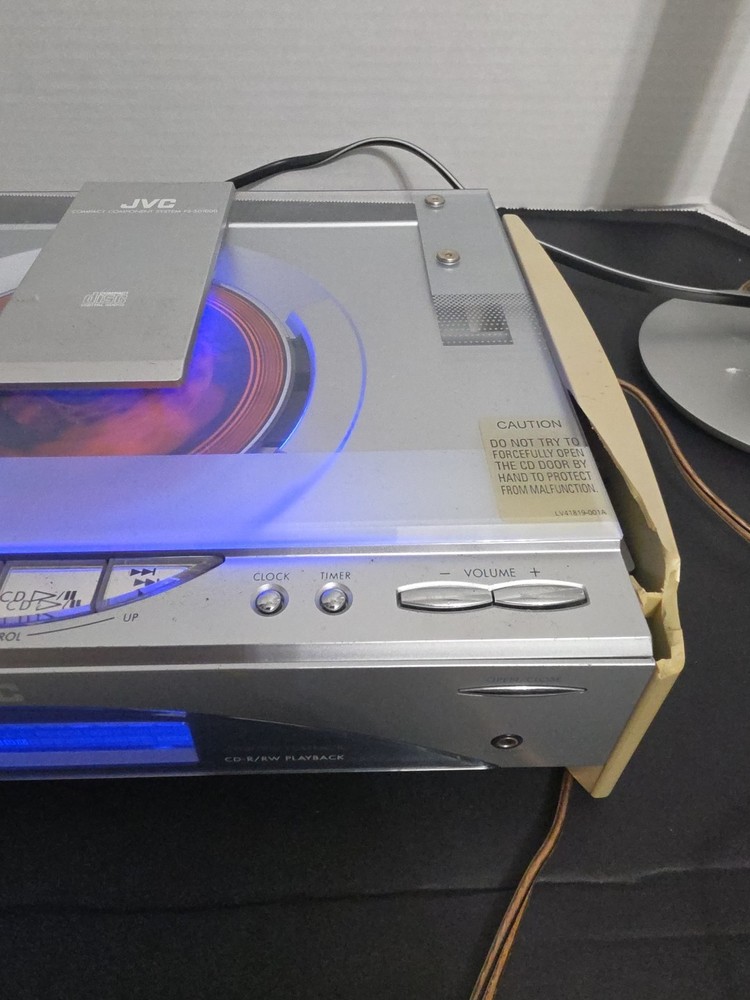 JVC Compact Component System CA-FSSD1000 CD FM AM AUX No Remote Working (Read)