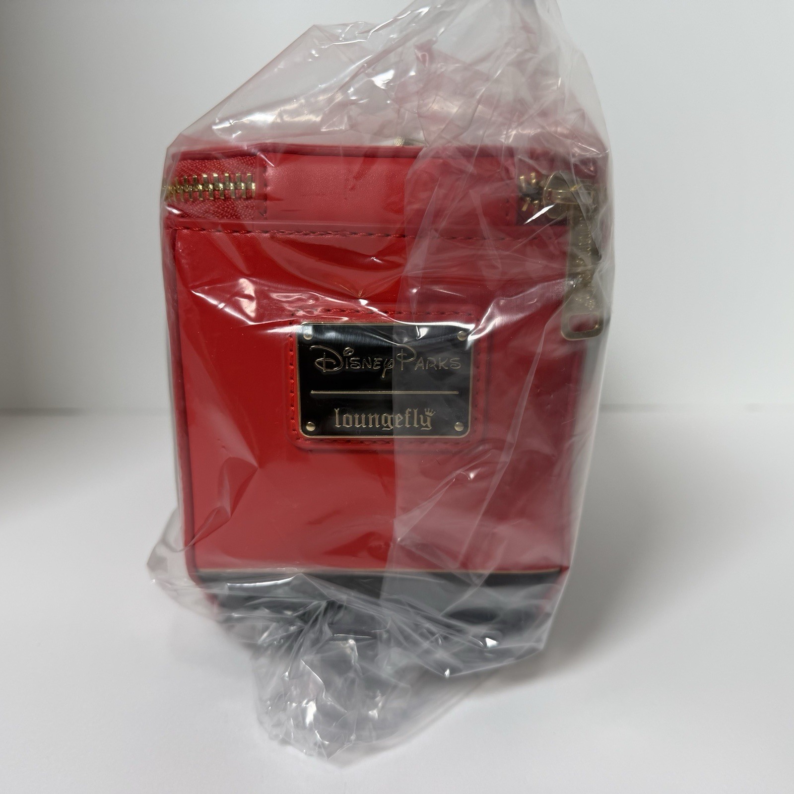 Disney Parks Loungefly Railroad Train Mickey Minnie Mouse Crossbody Bag 2026 NWT