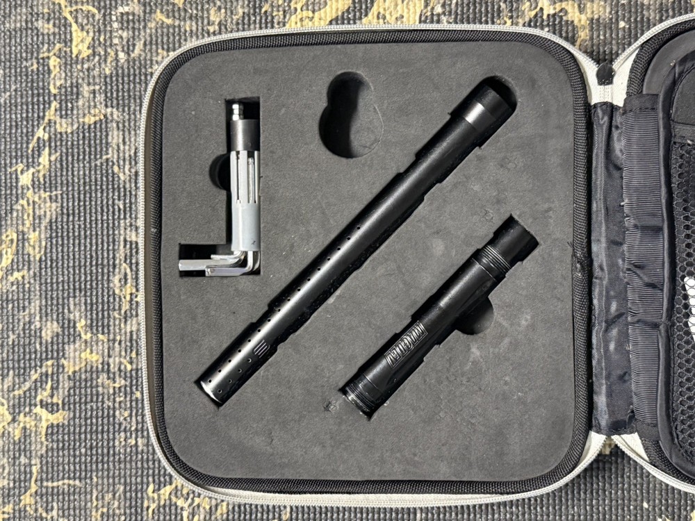 Macdev Clone GT Black Paintball Gun Marker with Barrel kit
