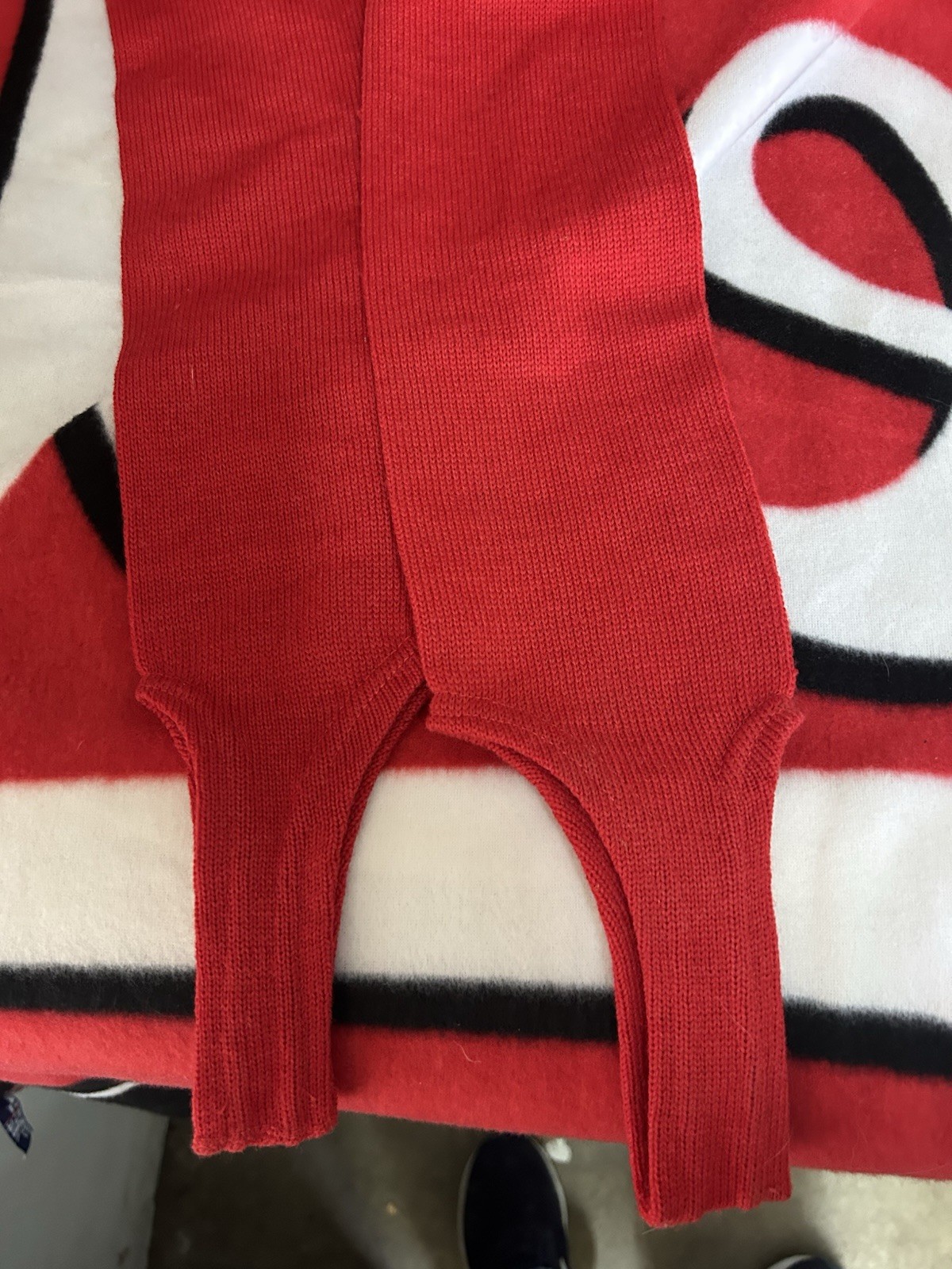 Cincinnati Reds Team Game issued Rawlings Stirrups Socks with COA