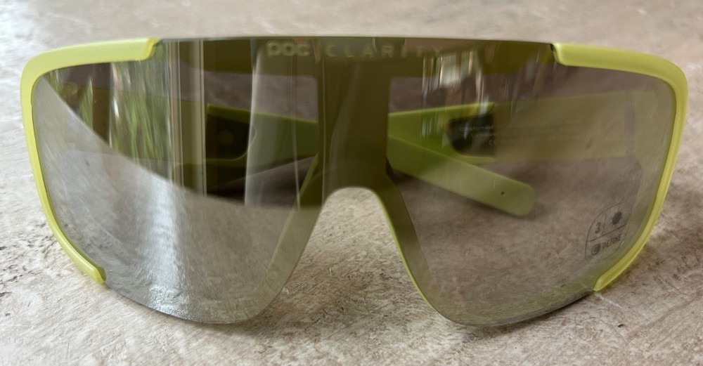 POC Aspire Performance Sunglasses Lemon Clarite Translucent
