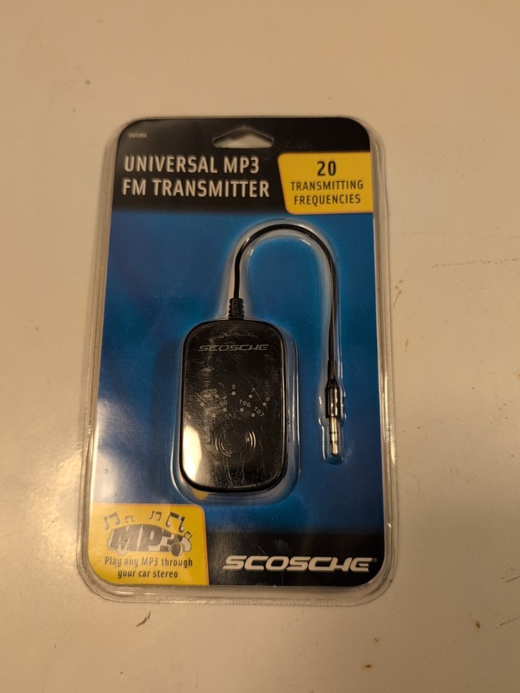 Scosche FMT4R FM Transmitter - Black New