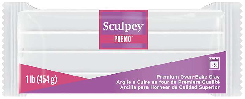 Premo Clay 1lb White