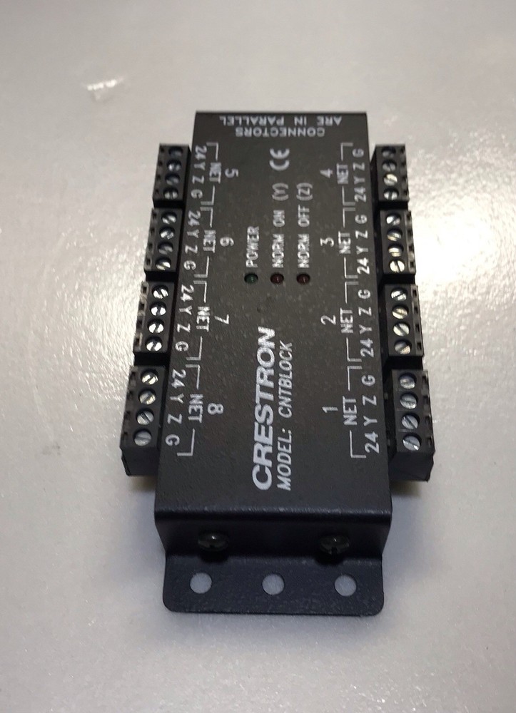 CRESTRON CNTBLOCK DISTRIBUTION BLOCK WPHOENIX CONNECTORS